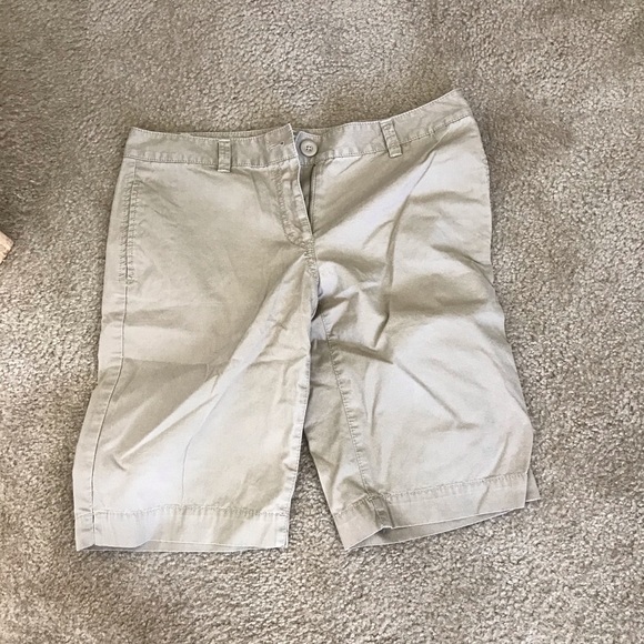 Khaki Bermuda Shorts - Picture 1 of 2